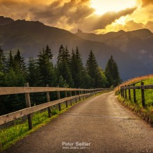 Cesta dolu z Kleine Scheidegg